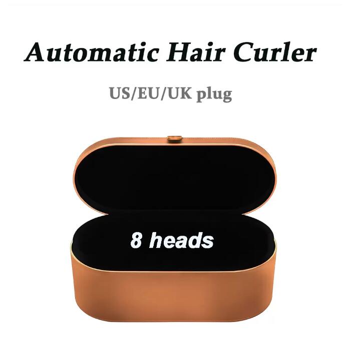 New star hair 8 Heads Multi-function Hair Styling Device Hair Dryer Automatic Curling Iron Gift Box For Rough and Normal Hair Curling Irons-image-811394108