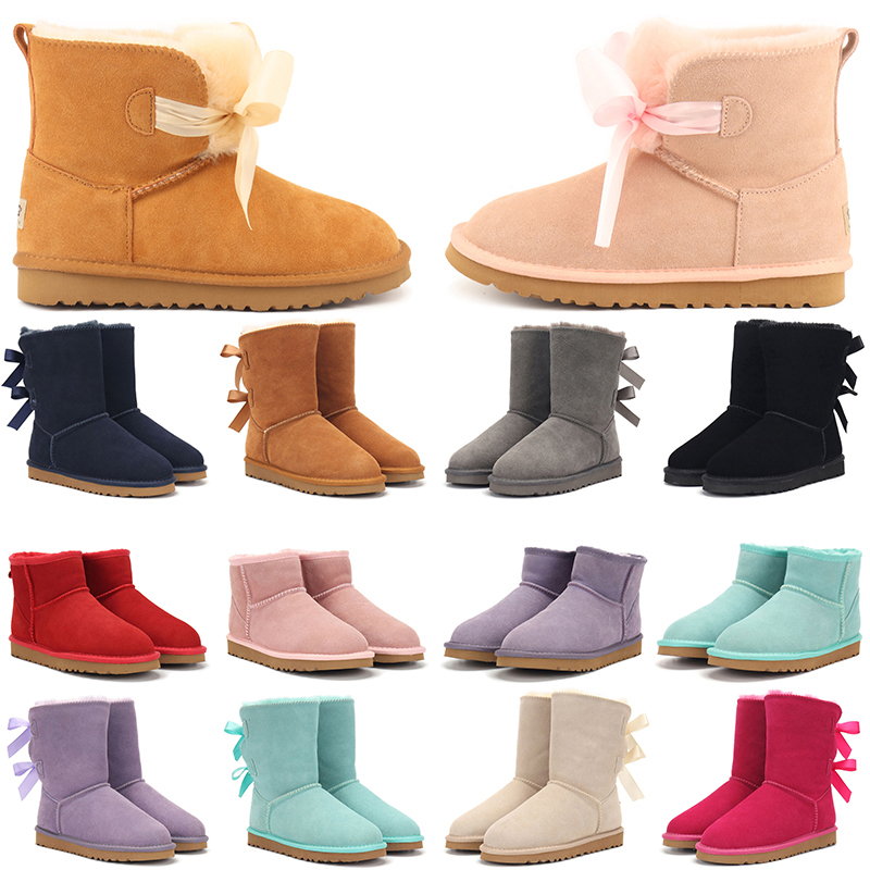australia designer boots for womens winter snow booties tasman fur slides slippers ankle short mini bow khaki black white pink outdoor sports sne