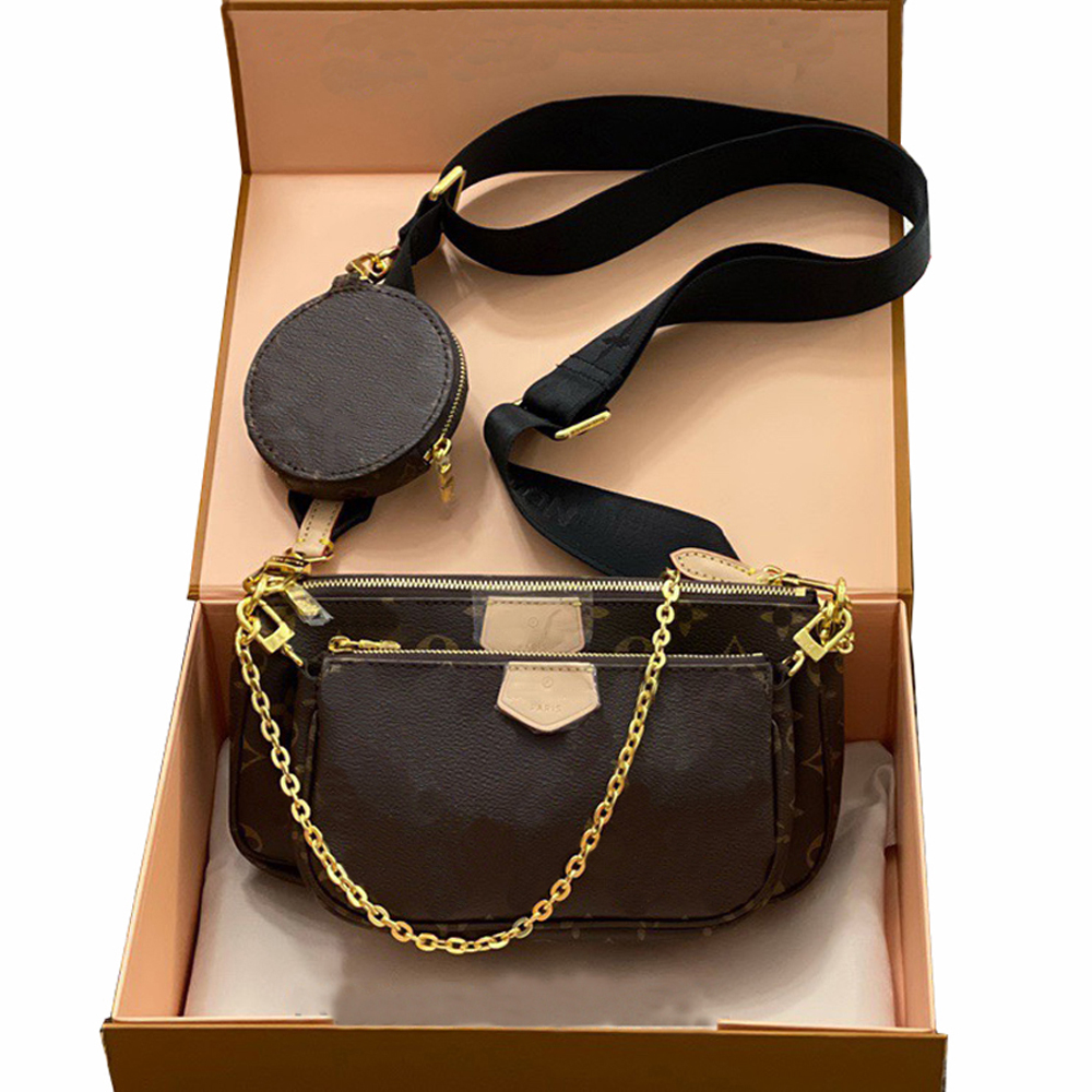 10A High Quality Multi Pochette Accessories BagS with Box Designer Shoulder Bag Purses Designer Woman Handbag Chain Crossbody Bag Luxurys Handbags 0