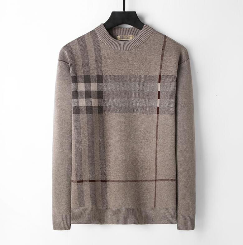 New winter Luxury Mens Womens Designer Sweater Gradient Jacquard Letters Mens Fashion Paris T Street Long Sleeve XXXL V24-image-916367552