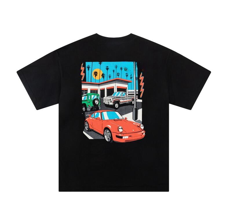 New Fashion Clothing Souvenir New Star Cart oon Heart Short Sleeve T-Shirt-image-899276190