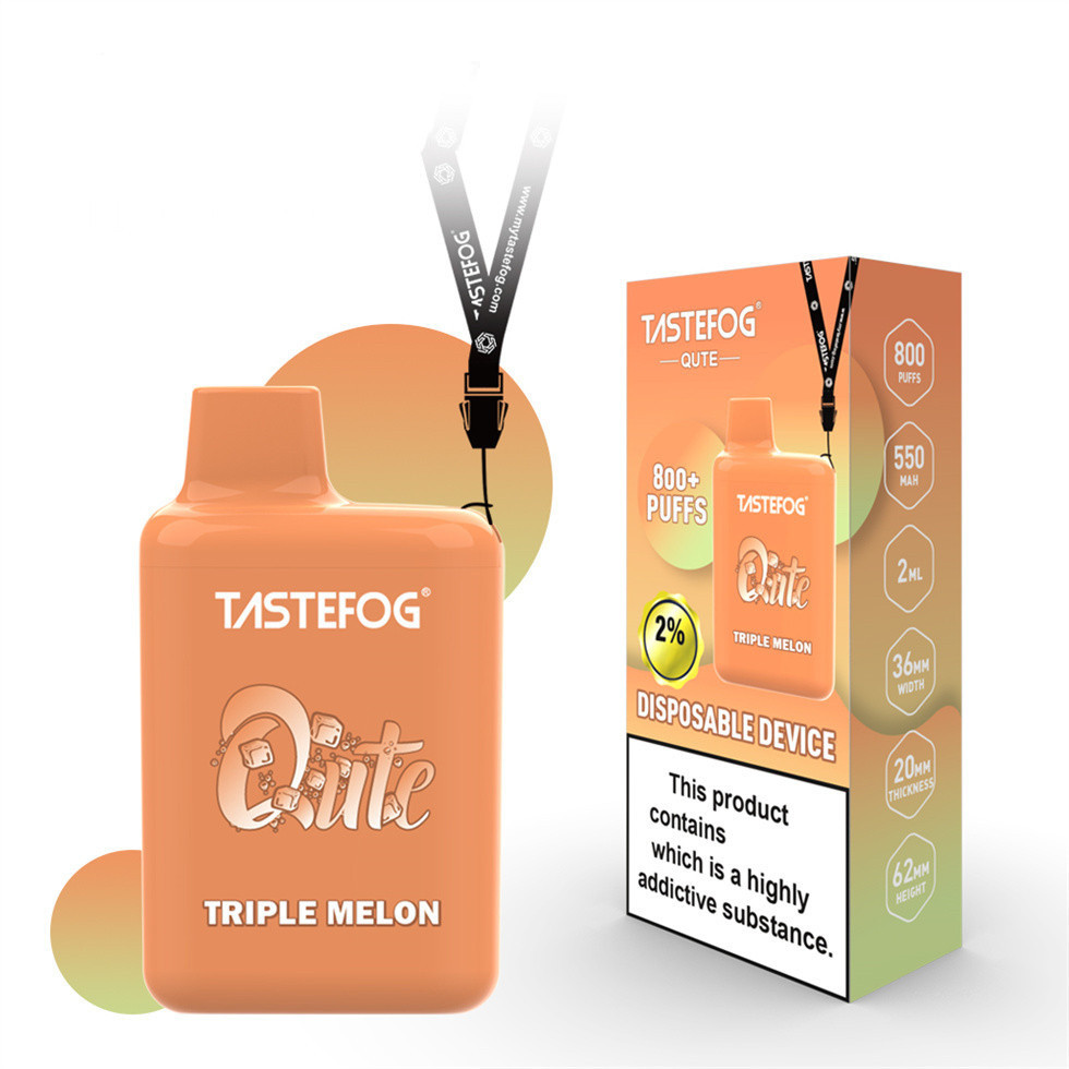 

Tastefog Qute Newest disposable vape box 800puff hot selling in europe