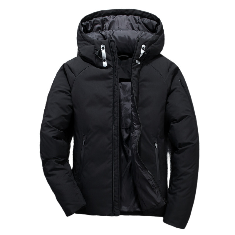 

Men North Winter Jacket Down Parkas Coat Thick Warm White Duck Down Puffer Jackets Man Windbreaker Waterproof Hooded 180P