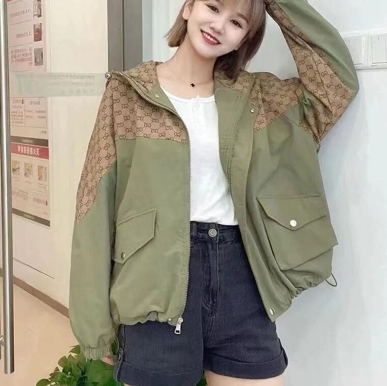 

Women's Jackets Coat Fall Winter Clothes Streetwear Femme Manteau Hiver Casual Pocket Stitching Irregular Loose Outwear, 02