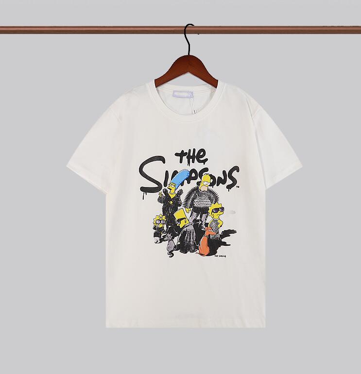 

Men Women t shirt 21 Style Black and White 100% Cotton Tees Short Sleeve Size S- Chooes, No.9