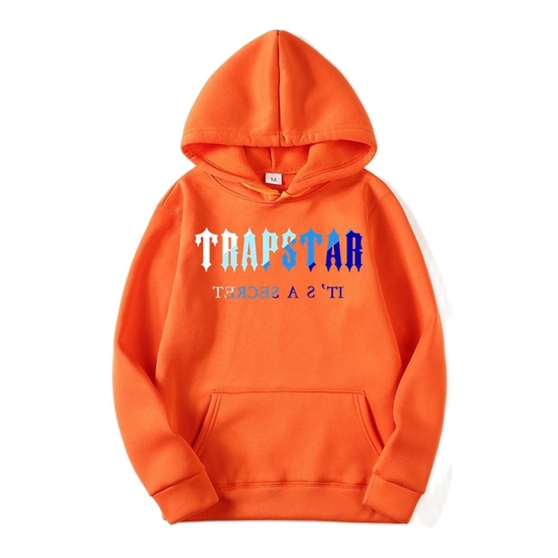 

Women' Hoodies Sweatshirts TRAPSTAR brand couple sweater autumn and winter fleece warm girly casual fashion women' clothing 220901
