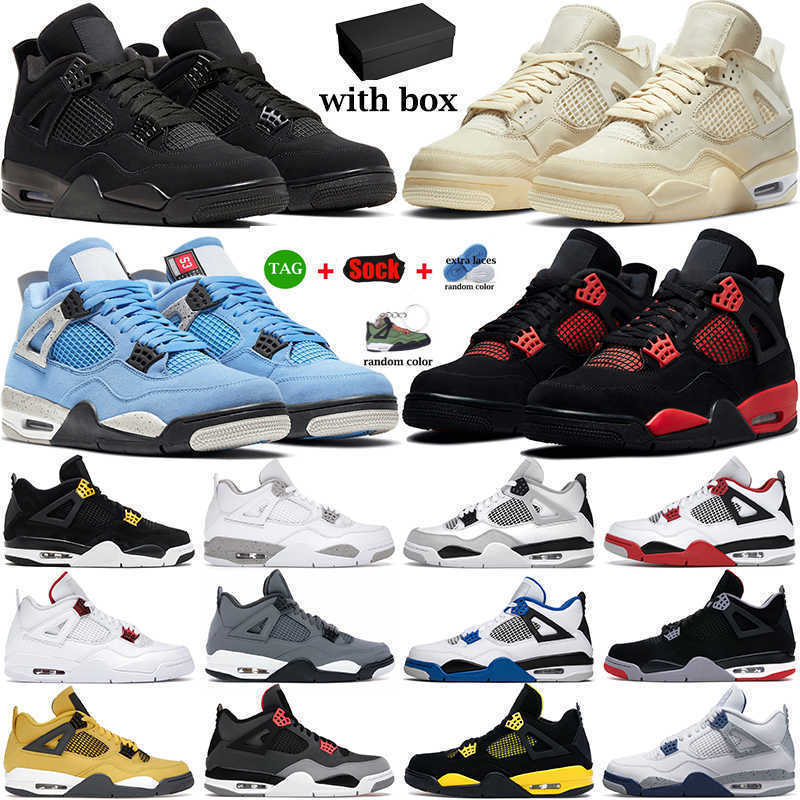

Sandals OG Sandals 4 men basketball shoes women 4s Red Thunder Black Cat White Oreo Dark Marina Blue Mocha University Banned mens outdoor sports sneakers, (34)