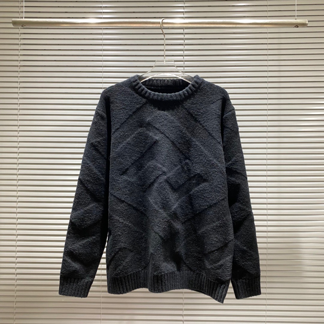 

Men's Plus Size Sweaters hoodies in autumn / winter 2022acquard knitting machine e Custom jnlarged detail crew neck cotton e3eW32, White