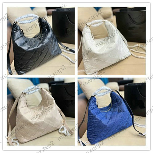 

New 22 Bag Puffy Crossbody Womens Classic Chain Shopping Bags Shoulder Quilted Hobo Ladies Handbags Leather Strap Designers Luxurys Diamond Lattice Handbag, Customize