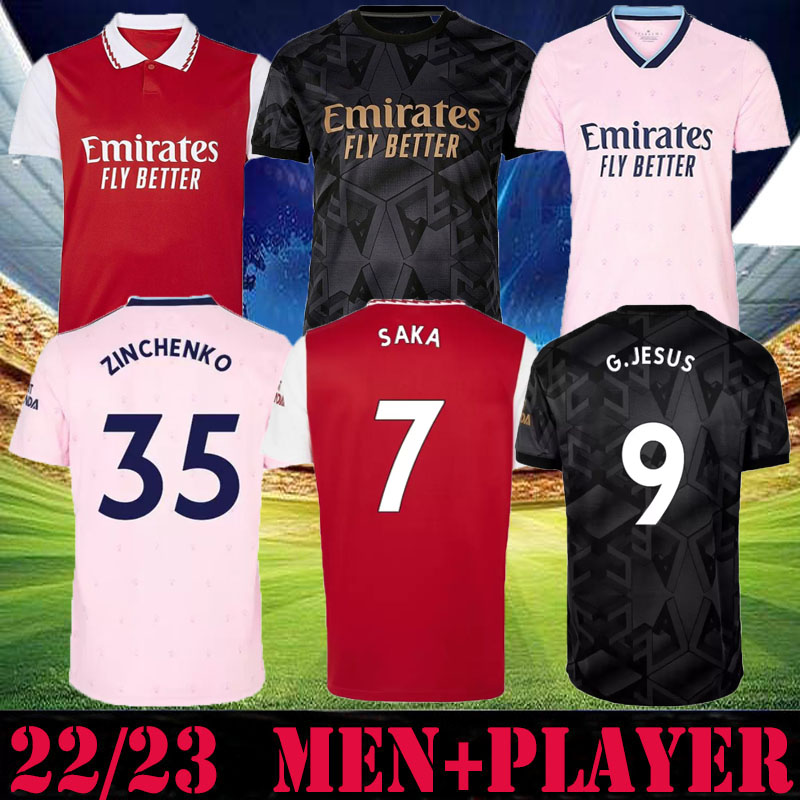 

Soccer Jersey S - SMITH ROWE SAKA G.JESUS Fans Player version ODEGAARD NKETIAH 2022 2023 football kits shirt Men Kids sets uniforms, 22/23 3rd piayer