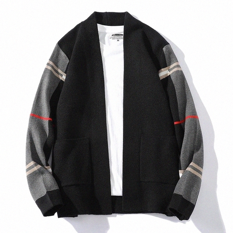 Men's Sweaters men's Sweaters Jacket High Quality Sweater Autumn Fashion Korean Loose V-neck Knitted Cardigan Casual M-3XL M741#-image-797899310