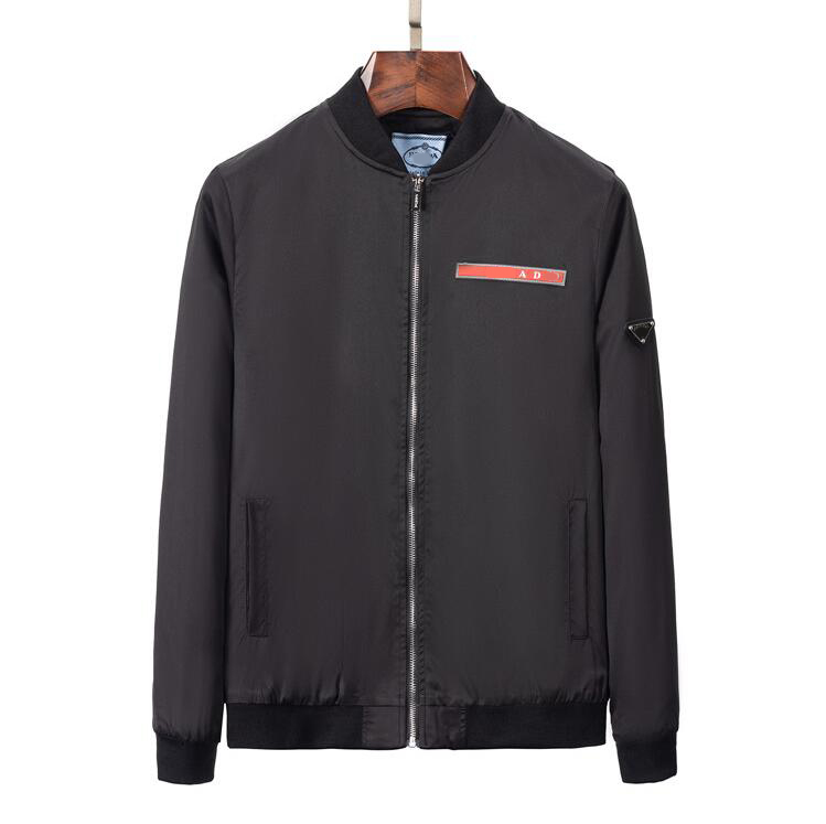 

Fashion Mens Jacket Designer For Men Woman Coat Spring Autumn Outwear Windbreaker Zipper 2022 Man Casual Jackets Outside Sport Asian Size M88, Black