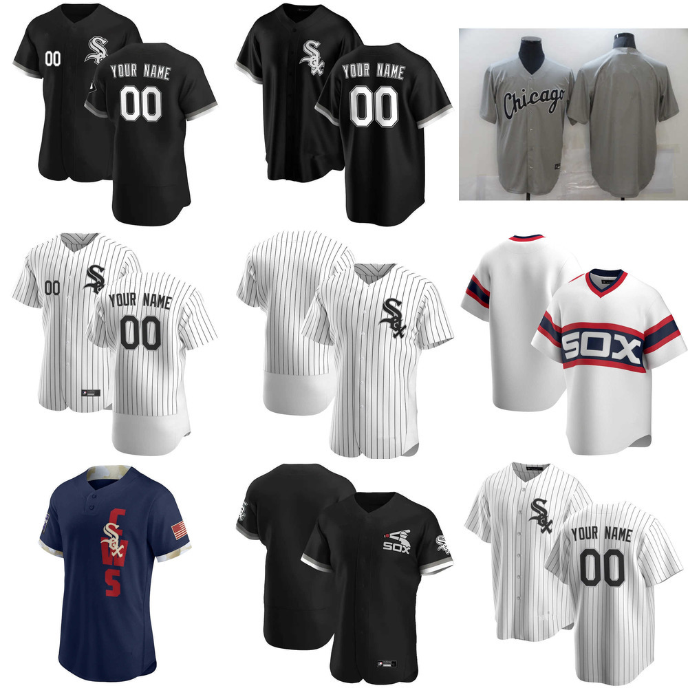 

2022 Baseball Jerseys Custom Jersey Mens women Chicago''White''Sox''10 Yoan Moncada 74 Eloy Jimenez 79 Jose Abreu 7 Tim Anderson Baseball Jerseys, Color