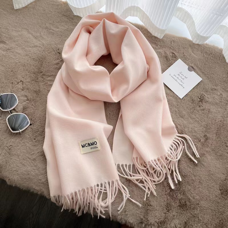 

2022 Cashmere Scarf Fashion Designer scarves winter Men Women quality soft thick Shawl Scarfs Fashion scarve 4 Season New top foulard luxury Pure color