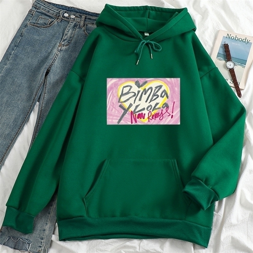 

Womens Hoodies Sweatshirts Women Aesthetics Printed Autumn Winter Harajuku Long Sleeve Hooded Tops Female Streetwear Pullovers Clothing 220901, White