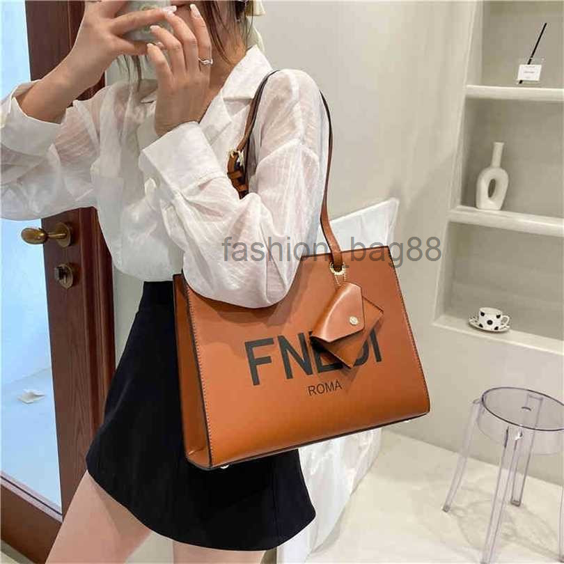 

Luxury FD Designer Bags Women Onthego Handbags Genuine Leather Bag High Quality Original Tote handbag QJ 2022, 88
