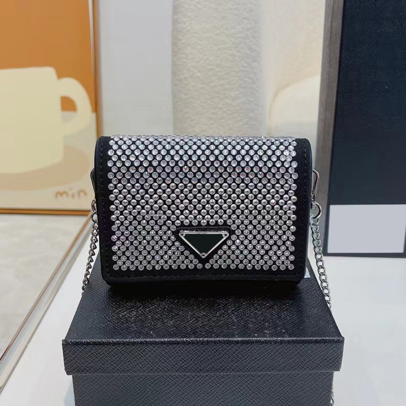 Sacs de créateurs Sacs d'épaule Luxurys sacs à main diamants de mode étincelants sacs de bac à corps cru