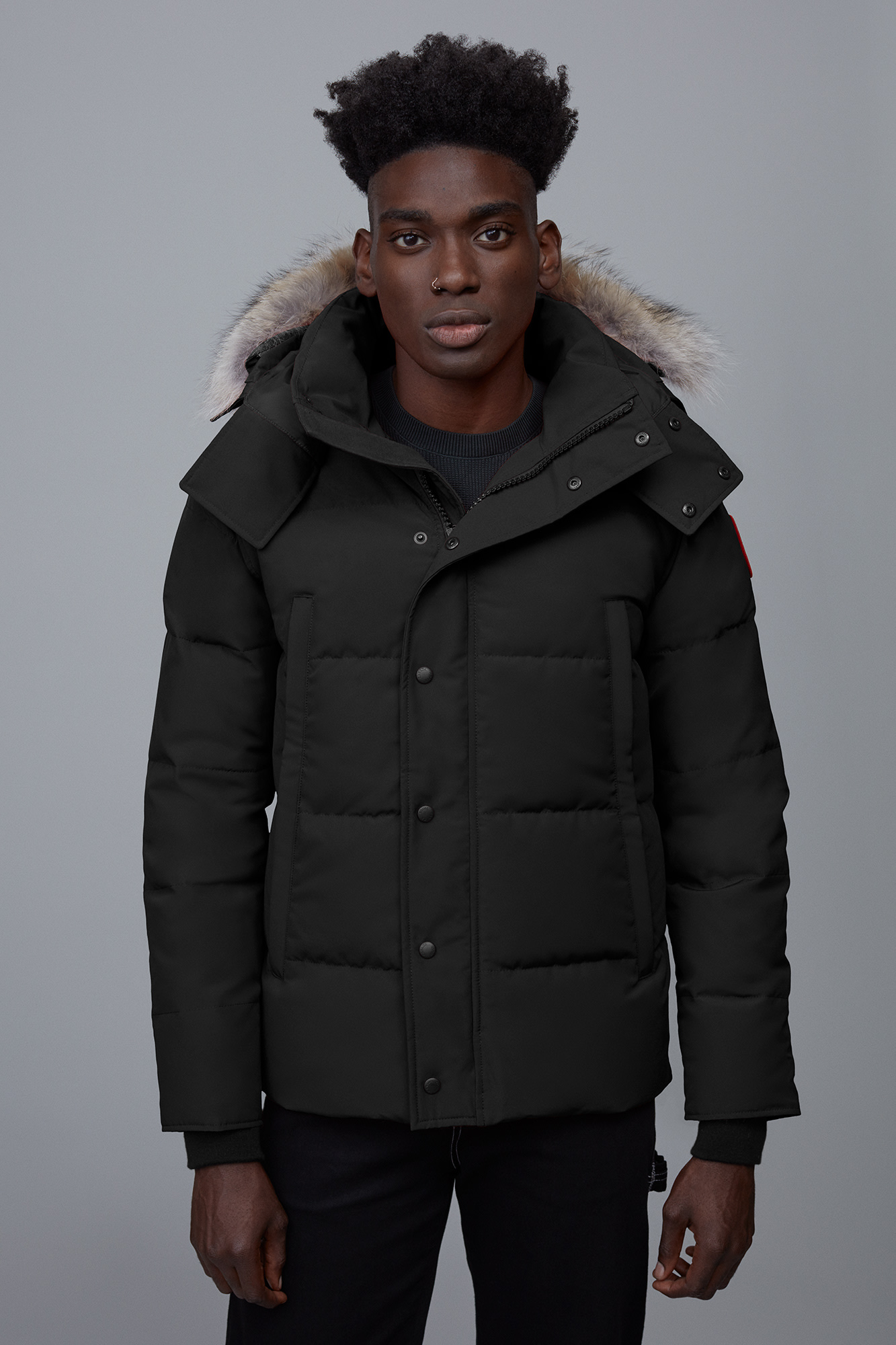 Canada Goose Mens Down jacket designers coat real big wolf fur Overcoat Clothing Casual fashion style Winter Outerwear outdoor parka