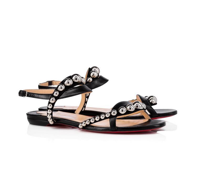 

Shoes Bottoms Christians Designer fashion luxury Flat for women school games eveningwear black nude red spikes Pointed Toes Pumps Red S jUW