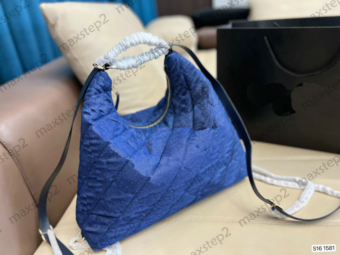 

Classics New 22 Bag Denim Blue Puffy Crossbody Womens Chain Bags Shoulder Quilted Hobo Ladies Handbags Leather Strap Designers Luxurys Diamond Lattice Handbag, Customize