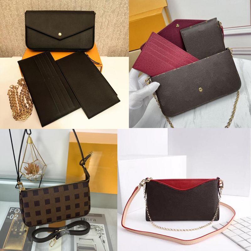 

wholesale fashion desigenr Woman Handbags chain Crossbody bags Purses Classic Shoulder Flap mini bag, 61276-flower red