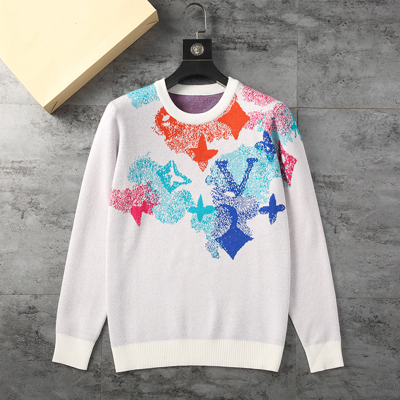 

Fashion Mens Womens Designer Sweaters Letters Pullover Men Long Sleeve Active Sweatshirt Knitted sweater, 09
