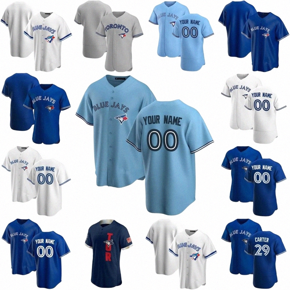 

Baseball Jerseys 2022 Baseball Jerseys Custom Jersey Mens women Youth Toronto''Blue Jays''24 Nate Pearson 56 Ryan Borucki 12 Roberto Alomar 29 Joe Carter Baseball V3ey#, Color