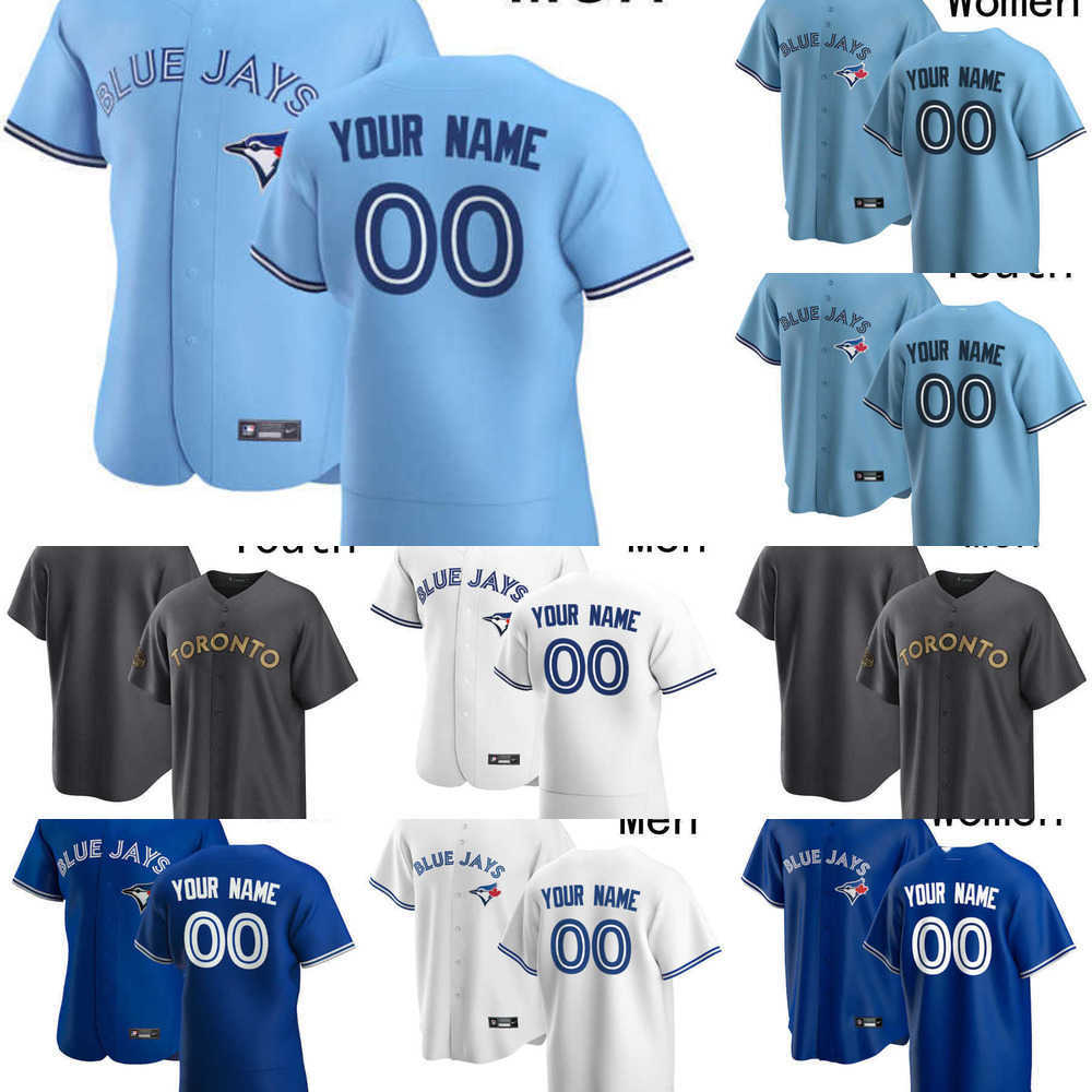 

Baseball Jerseys 2022 All-Star Toronto 26 Matt Chapman 27 Vladimir Guerrero Jr. 34 Kevin Gausman 5 Santiago Espinal 4 George Springer 11 Bo Bichette Blue Jays, Colour