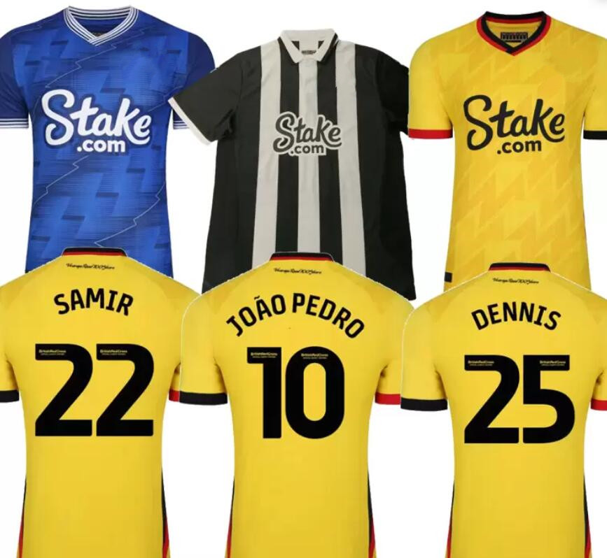 

22 23 JOAO PEDRO jerseys SARR DENNIS football shirts LOUZA SEMA MASINA soccer jersey home away 2022 2023, Home 2