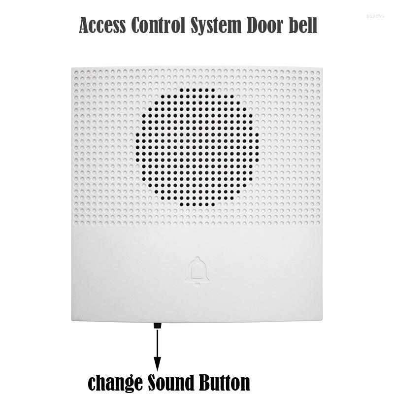 

Doorbells 38 Sounds Adjustable Door Bell 12V Wired And Battery Two Types Doorbell For Access Control System Sound