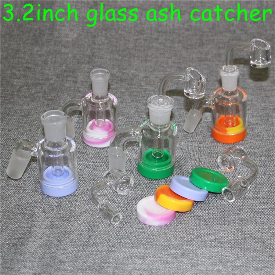 

Smoking Glass Reclaim Catchers Adapters 14mm 18mm Male Female 45 90 With Reclaimer Dome Quartz Nail Ash Catcher Adapter For Bongs Dab R235Z