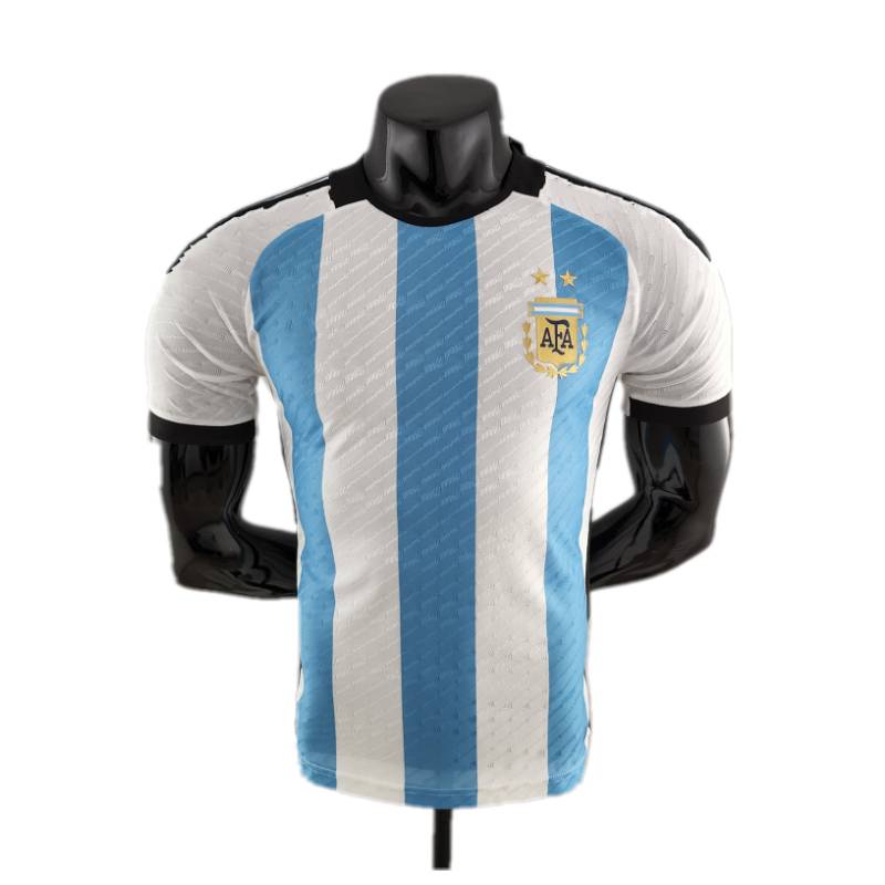 

2022/23 Argentina Player Version Soccer Jersey #10 MESSIs World Cup LO CELSO DE PAUL AGUERO DI MARIA Shirt Mens L.MARTINEZ TAGLIAFICO Football Uniform, Home