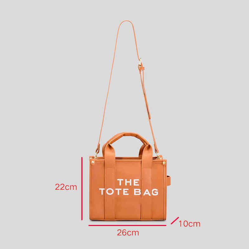 

Marc Tote Bag Evening Designer Bags Branded Leather Handbags Vintage Women Work Satchel Purse Luxury Large Square Crossbody 220607