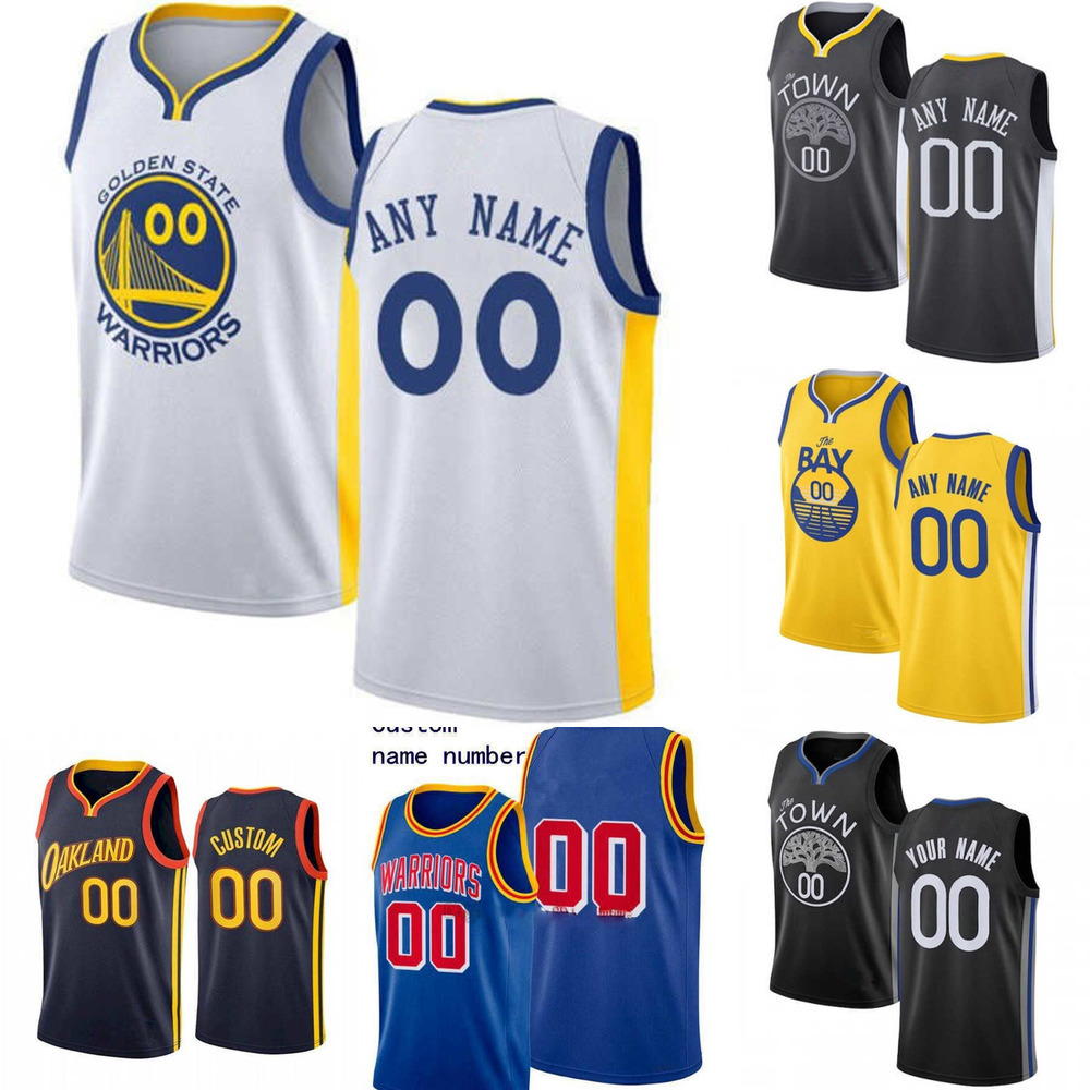 75th Custom Jersey Golden''state''warriors''men Women Youth 3 Poole 32 Otto Porter 95 Tjuan Oscano 33 James Wiseman Basketball Jerseys