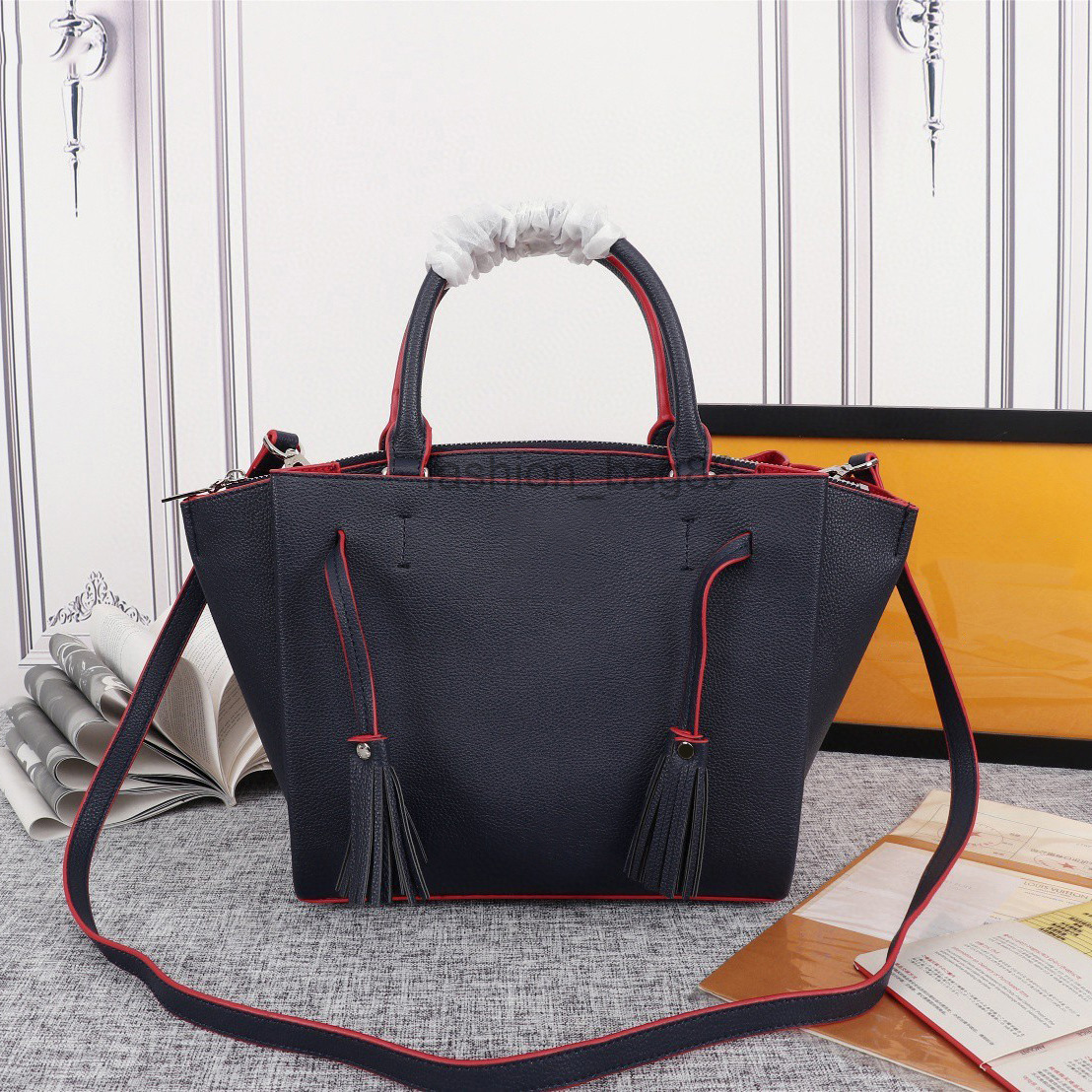 

Messenger bag Top quality and large capacity classic womens handbags ladies composite tote Genuine Leather clutch shoulder bags handbags pur, 88