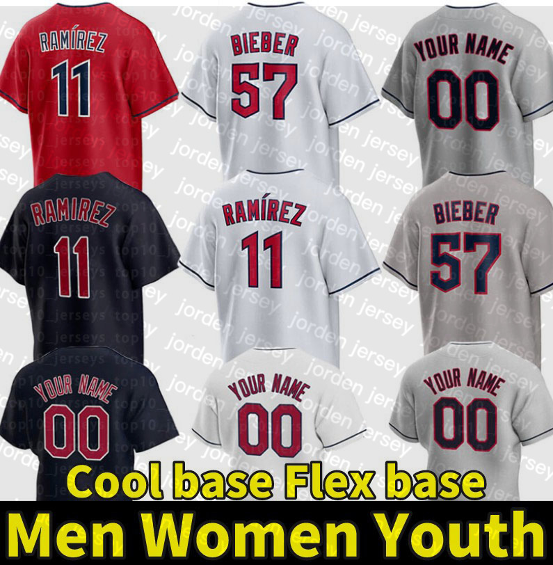 

NEW College Baseball Wears 2022 11 Jose Ramirez Guardians Baseball Jerseys Steven Kwan Amed Rosario Shane Bieber Myles Straw Franmil Reyes B, Women color 1