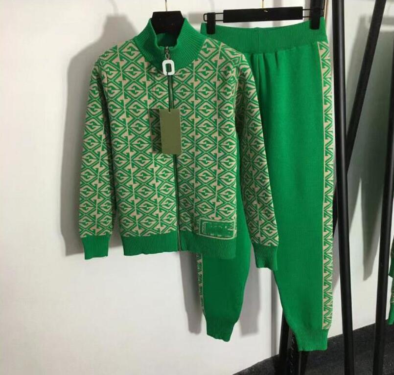 

Women Tracksuits Sweater Knit Designer Luxury dunks Casual Jacket Trousers Two Pieces Set Tracksuits Jogging Suit Sportwear, 09