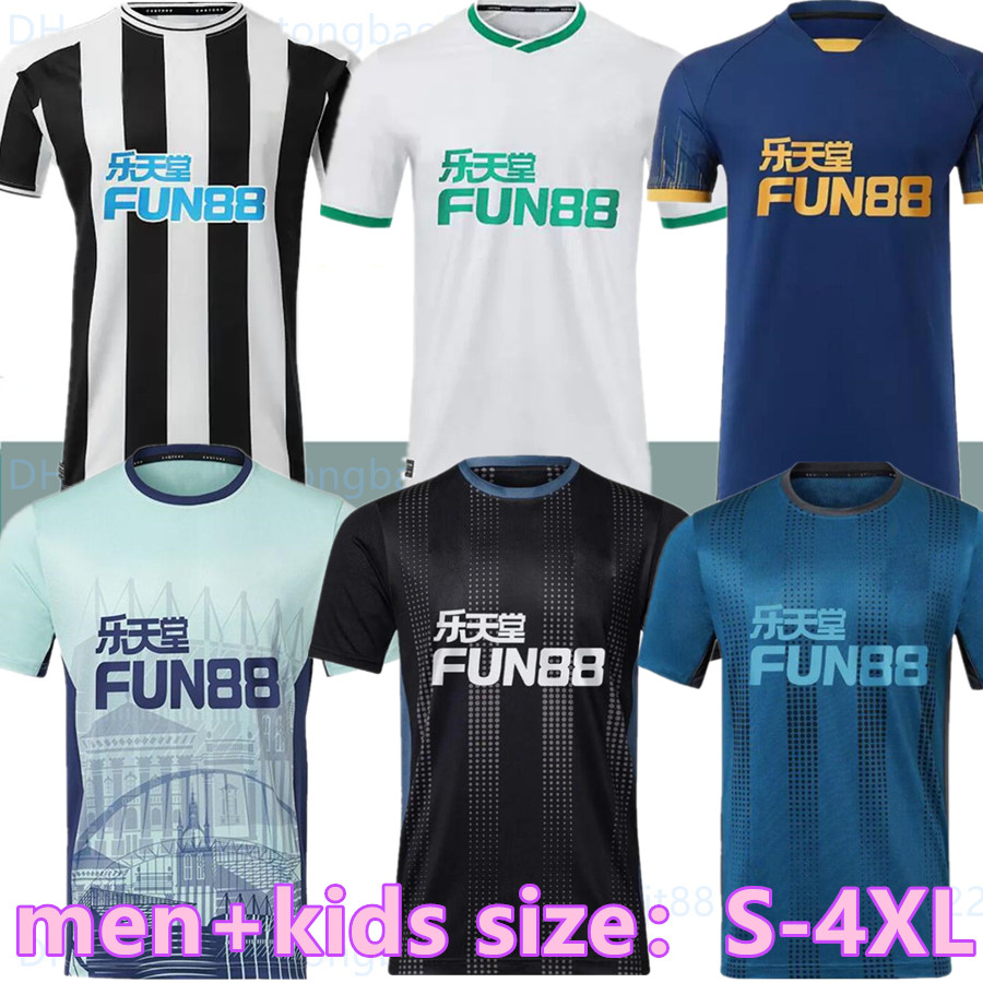 

S-4XL 22 23 soccer jersey Newcastle ISAK BOTMAN BRUNO G JOELINTON TRIPPIER 2022 2023 UNITED MAXIMIN WILSON SHELVEY ALMIRON TARGETT WOOD football shirt men kids kits, 22-23 away kids