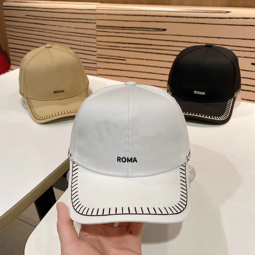 

2022 Designer Hat Letter Baseball Caps Casquette For Men Womens Hats Street Fitted Street Fashion Beach Sun Sports Ball cap, Black