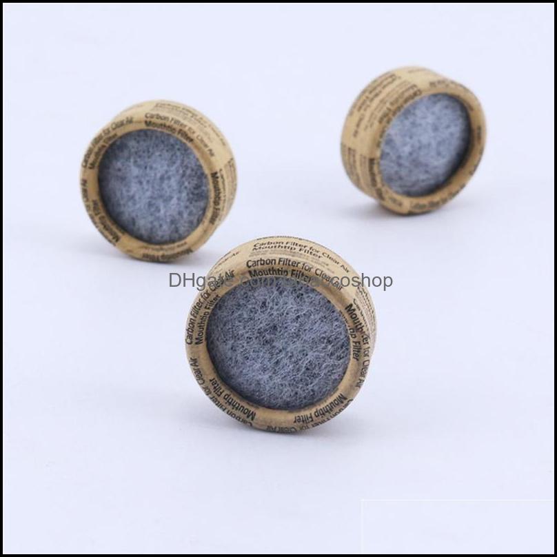 

Other Smoking Accessories Latest Hookah Shisha Smoking Carbon Filter Core Mouth Tip Moutiece Bong Waterpipe Portable Sile Pipes Cigar Dhx42