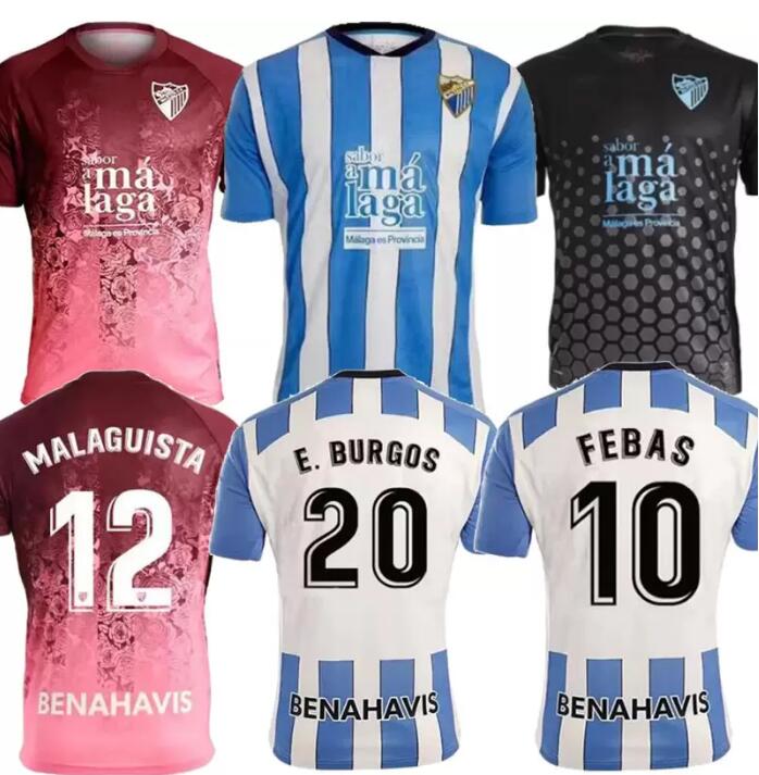 

22 23 Malaga Soccer Jerseys MAlaga 2023 2022 away K Bare JUANPI ADRIAN CF Football Shirt BAR Casas Juankar camiseta de fUtbol Juande jersey Hombres Uniforms third, 22/23 away
