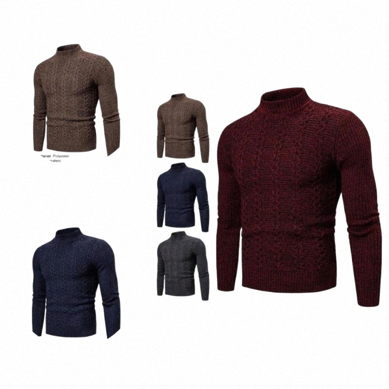 Men's Sweaters men's Sweaters Shrink Resistant Amazing Twist Solid Color Men Knitwear Comfy Sweater Jumper Stretchy For Home X5gh#-image-797895358