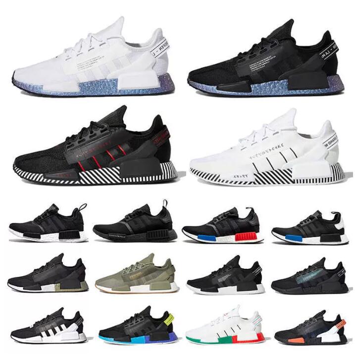 

Dazzle Camo Nmd R1 V2 Mens casual shoes Aqua Tones Mexico City Metallic Core Black Munich Oreo Og Men Women for Japan Outdoor sneakers 36-45, Please contact us