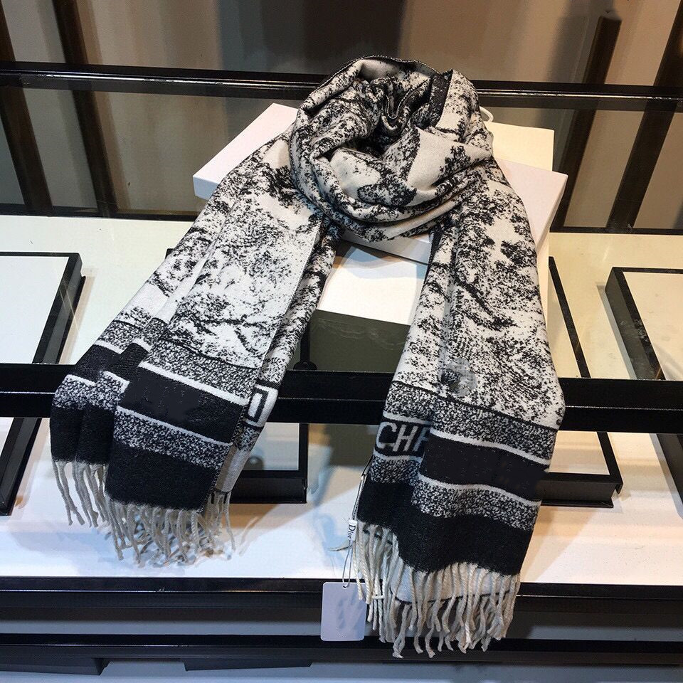 

Designer cashmere scarf winter men's and women's long scarf high quality headband fashion retro zoo animal shawl