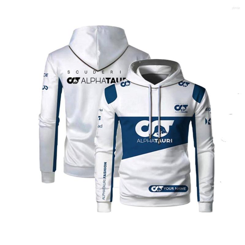 

Men's Hoodies F1 Racing Formula One Hoodie 3D Printing Team Top Navy Blue Jersey Autumn 2022 Plus Size 6XL, F-915