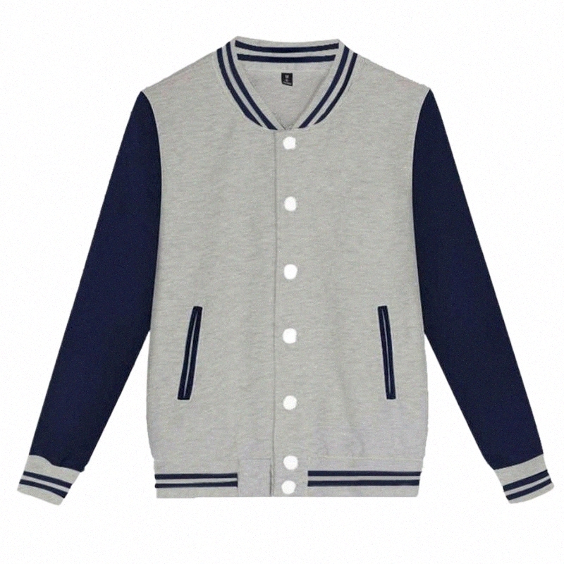 Men's Jackets men's Jackets Fashion Autumn Solid Color Casual Stand Collar Sweater Jacket Top Blouse Single Breasted Cotton Pockets Dai-image-797910677