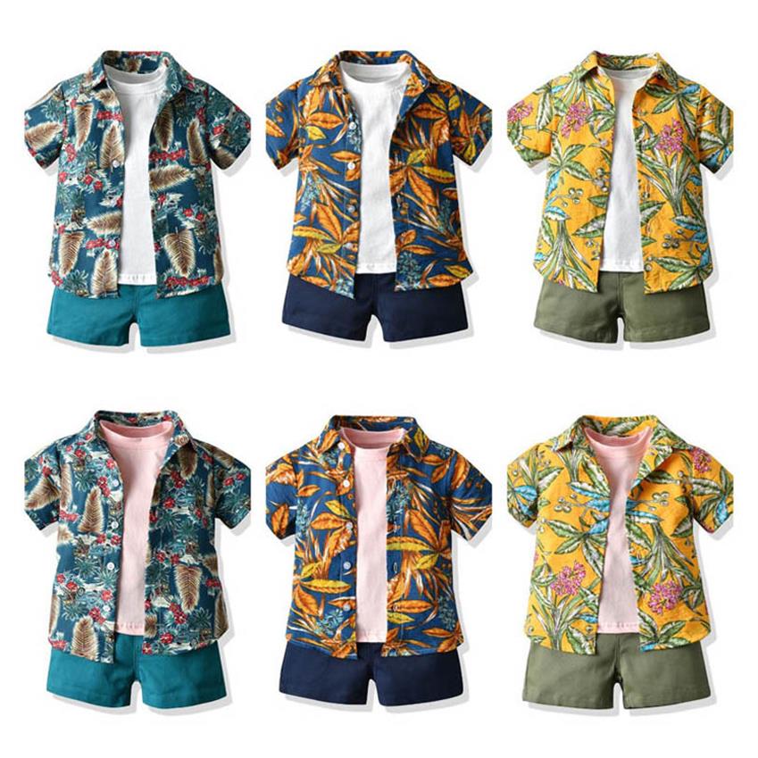 Boys costumes enfants sets de bébé tenues de coton d'été