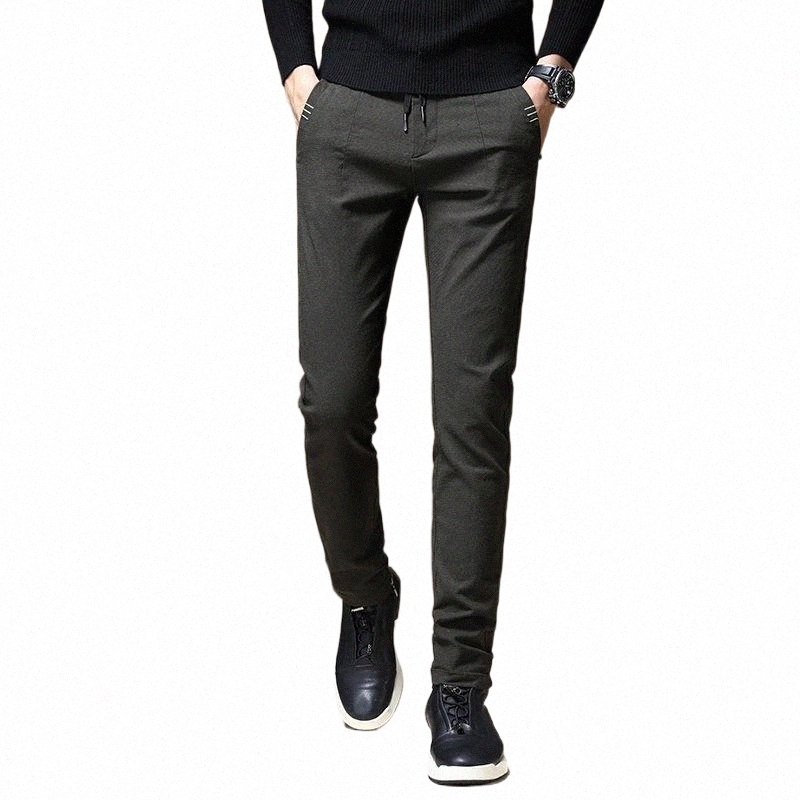 Men's Pants men's Pants Male Jeans Men Classic Vetement Peto Vaquero Hombre Biker Black Green Masculina Slim Fit Man Trousers k9A8#-image-797918077