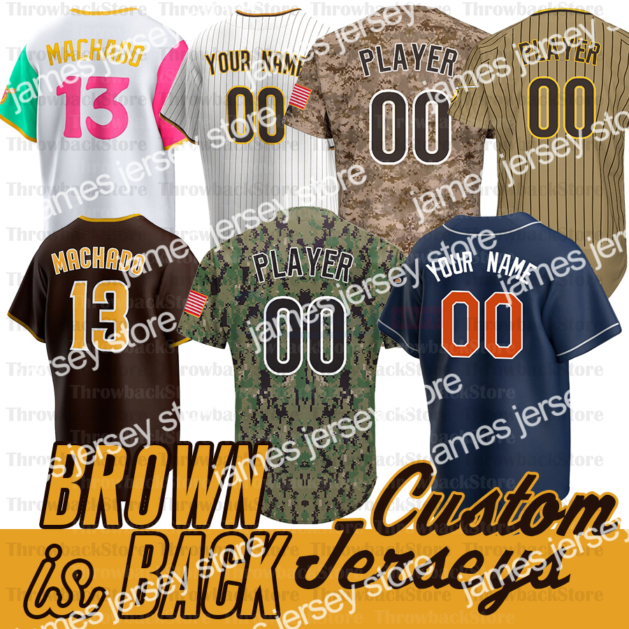 

Baseball Jerseys Fernando Tatis Jr Jersey Manny Machado Yu Darvish Tony Gwynn Blake SNELL Musgrove Eric Hosmer Jake Cronenworth Brown Is Back Jerseys, Men/flexbase/white