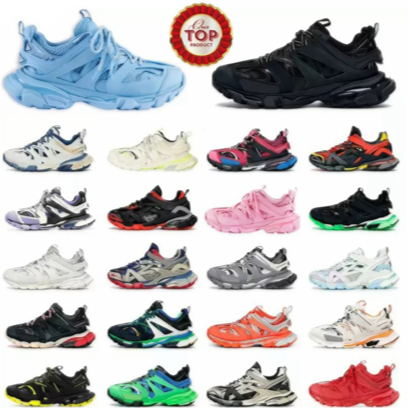 

2022 Designer Men Women Casual Shoes Track 3 3.0 Triple white black Sneakers Tess.s. Gomma leather Trainer Nylon Printed Platform trainers E8pj#